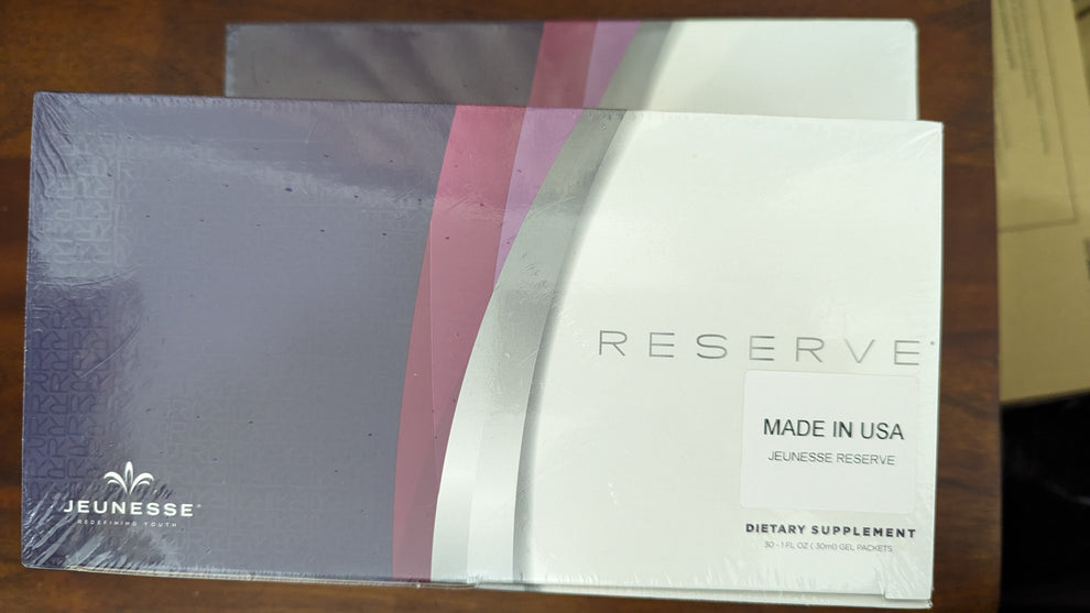 Jeunesse Global Reserve Antioxidant Fruit Blend Nutritional Supplement 1FL OZ 30 Gel Packets