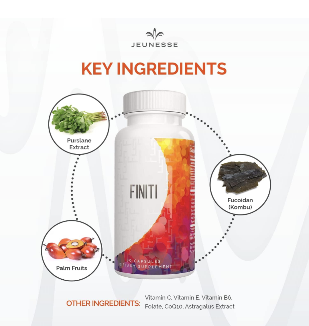 FINITI 2 Bottles of 60 capsules by Jeunesse