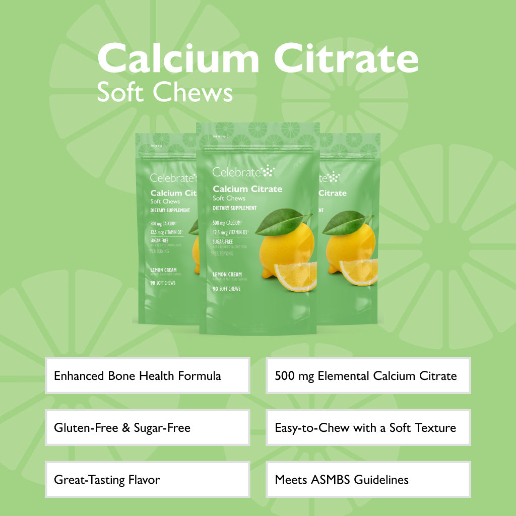 Lemon Cream calcium citrate soft chew product information