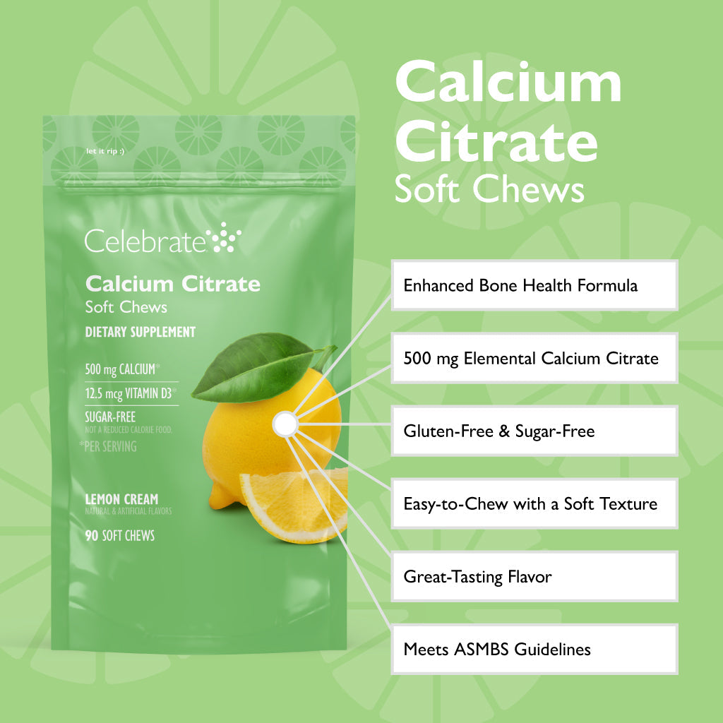 Lemon Cream calcium citrate soft chew product information