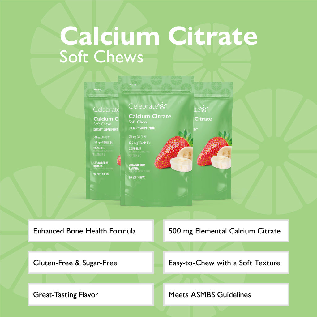strawberry banana calcium citrate soft chew product information