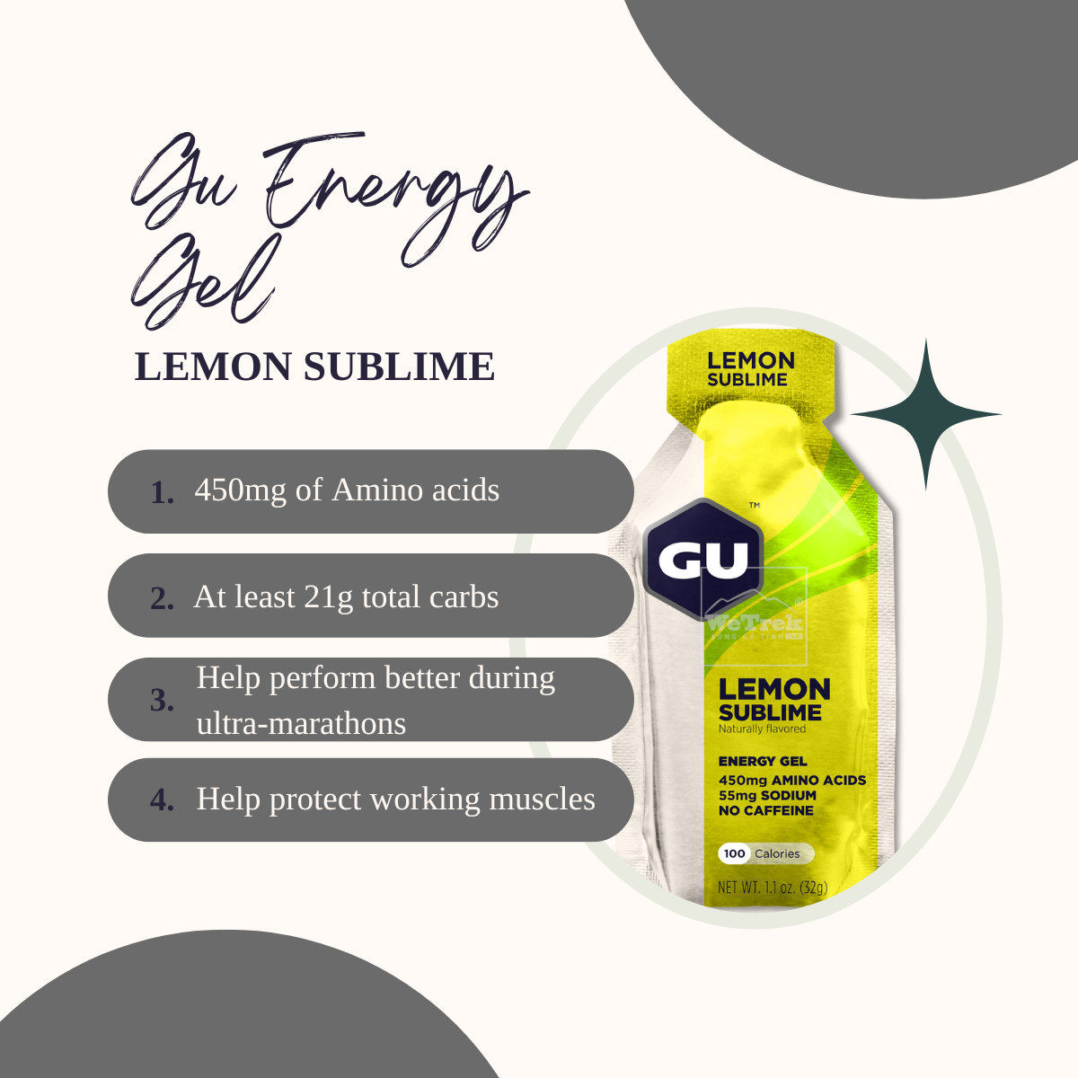 Energy Gels, GU Energy n SiS Gel 1 Pack