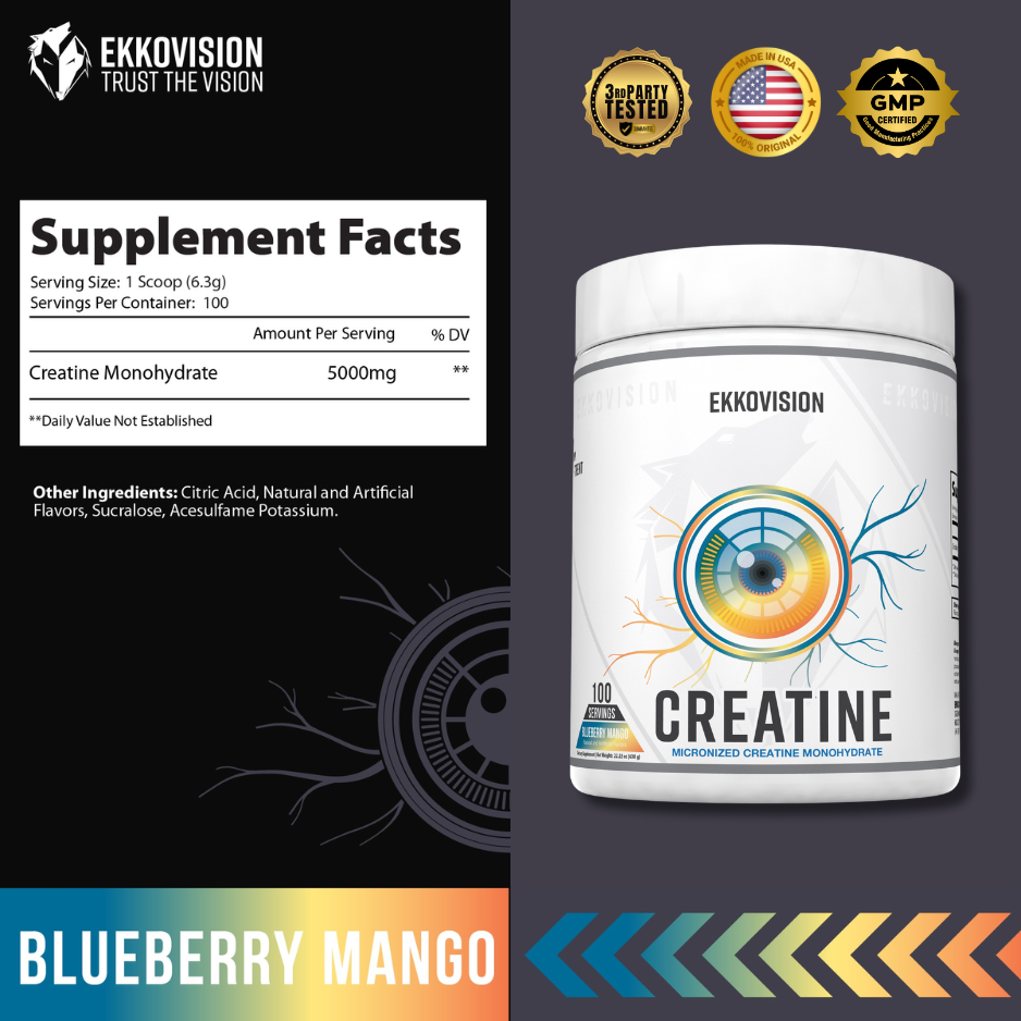 Creatine Monohydrate 3rd Party Tested