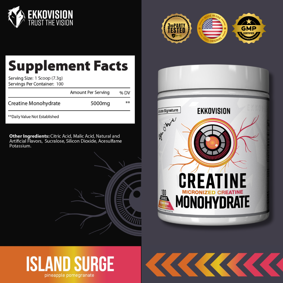 Creatine Monohydrate 3rd Party Tested