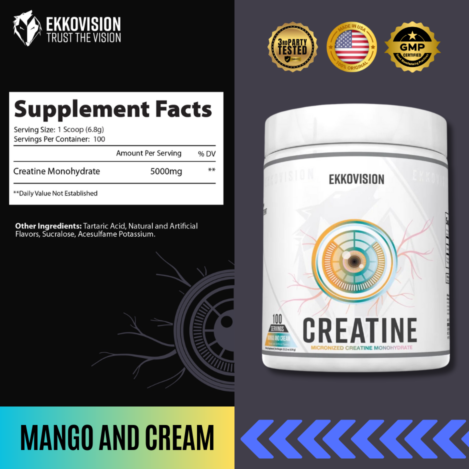 Creatine Monohydrate 3rd Party Tested