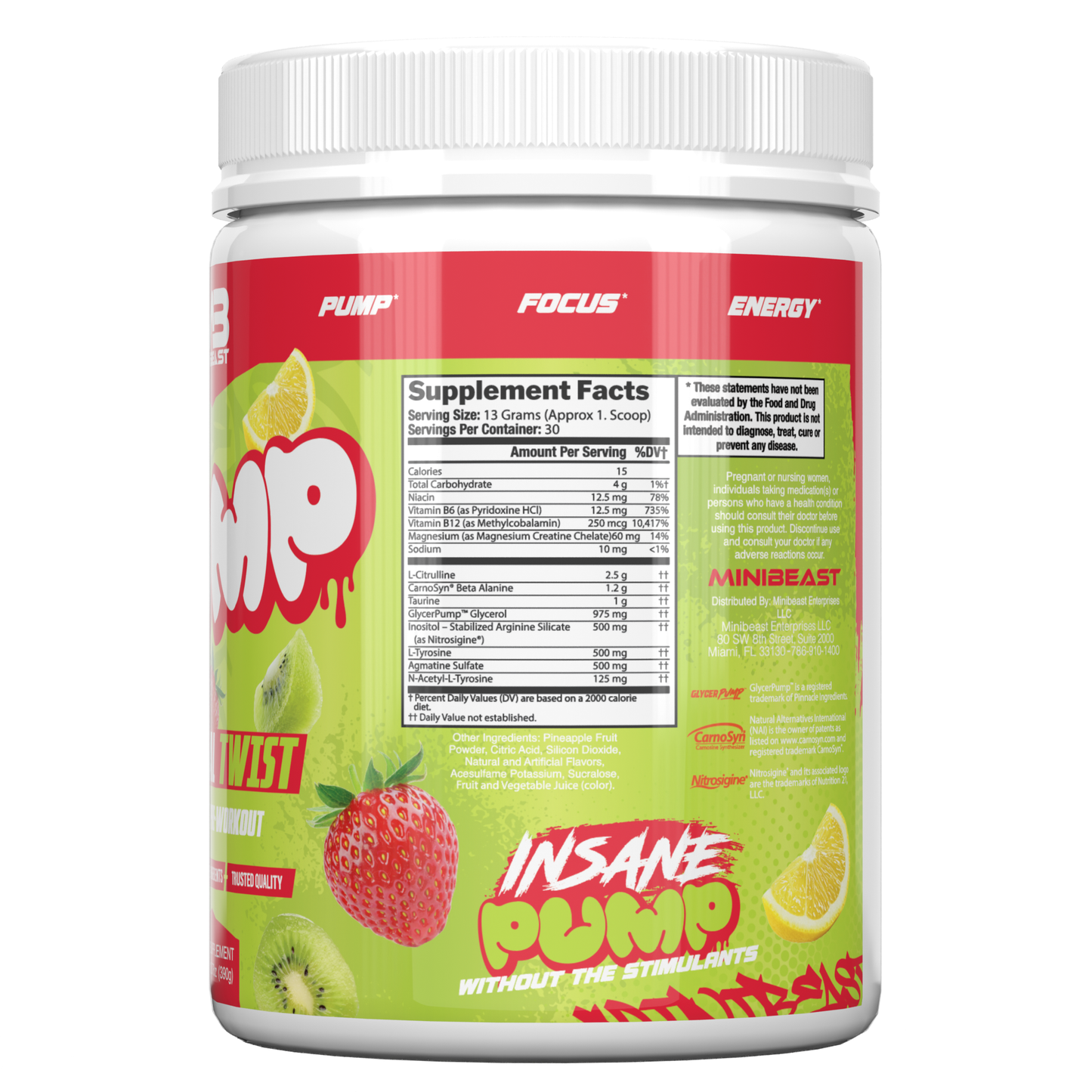 Pump Pre-Workout Stack
