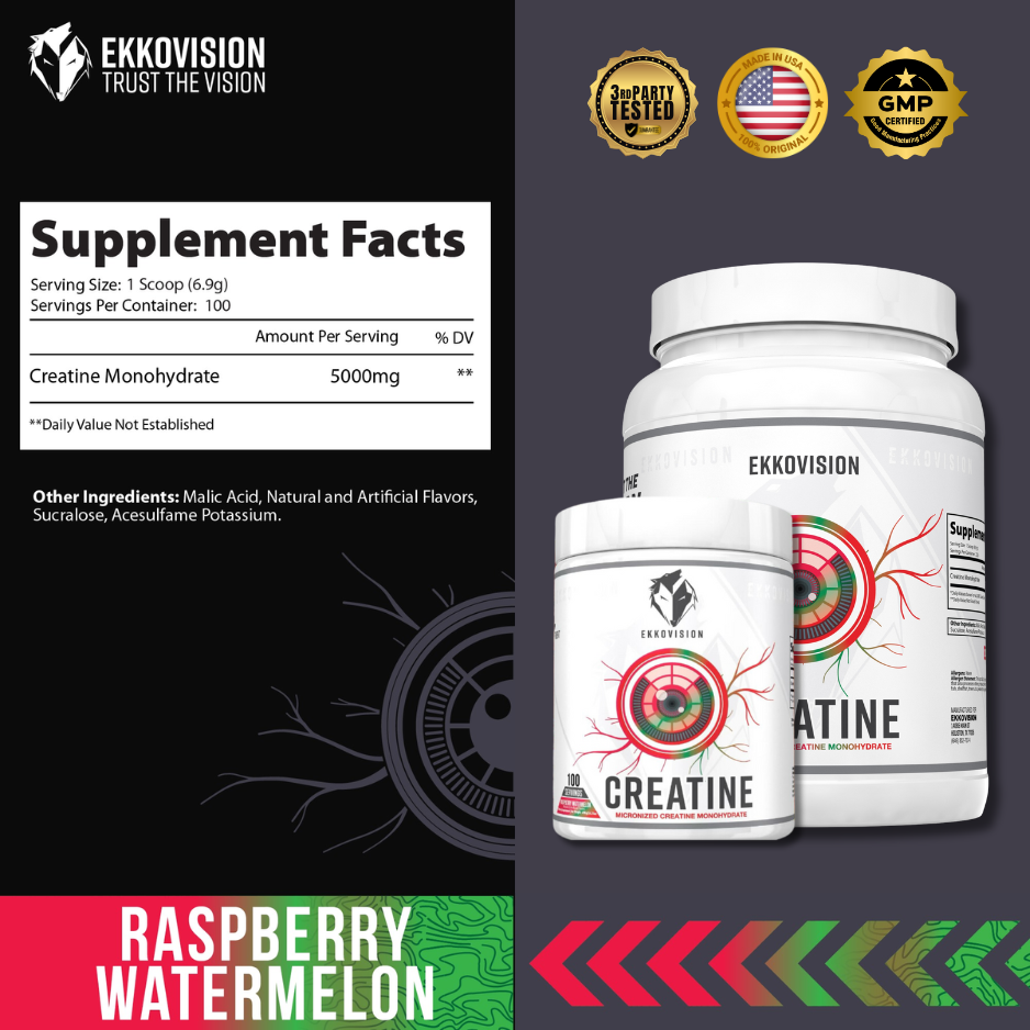 Creatine Monohydrate 3rd Party Tested