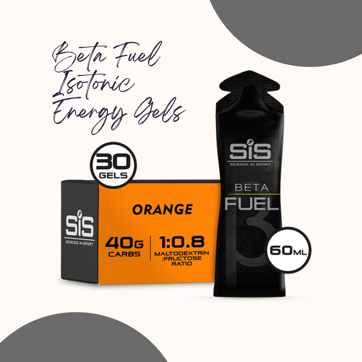 Energy Gels, GU Energy n SiS Gel 1 Pack