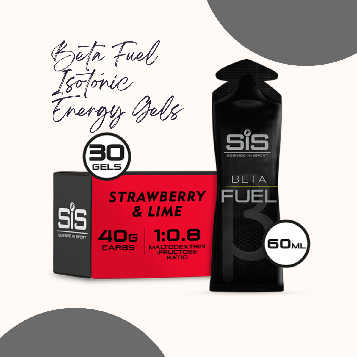 Energy Gels, GU Energy n SiS Gel 1 Pack