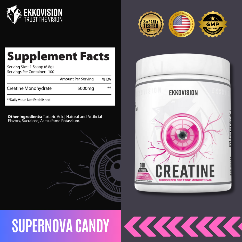 Creatine Monohydrate 3rd Party Tested