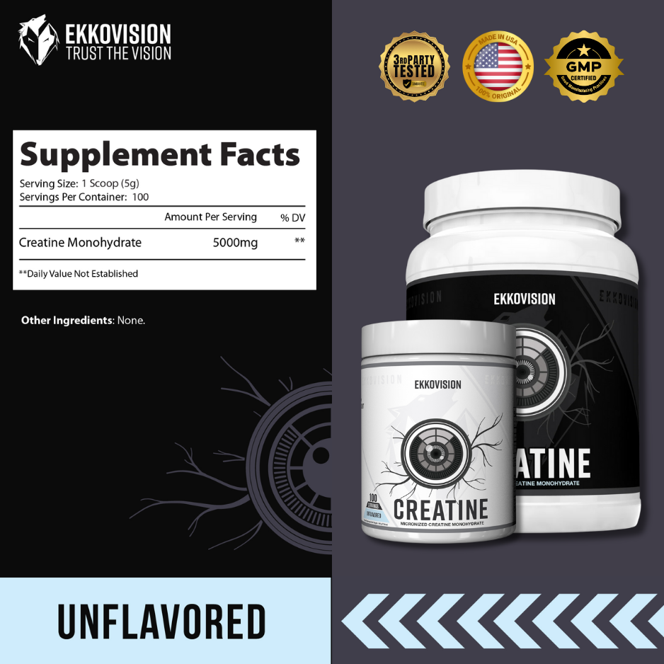 Creatine Monohydrate 3rd Party Tested