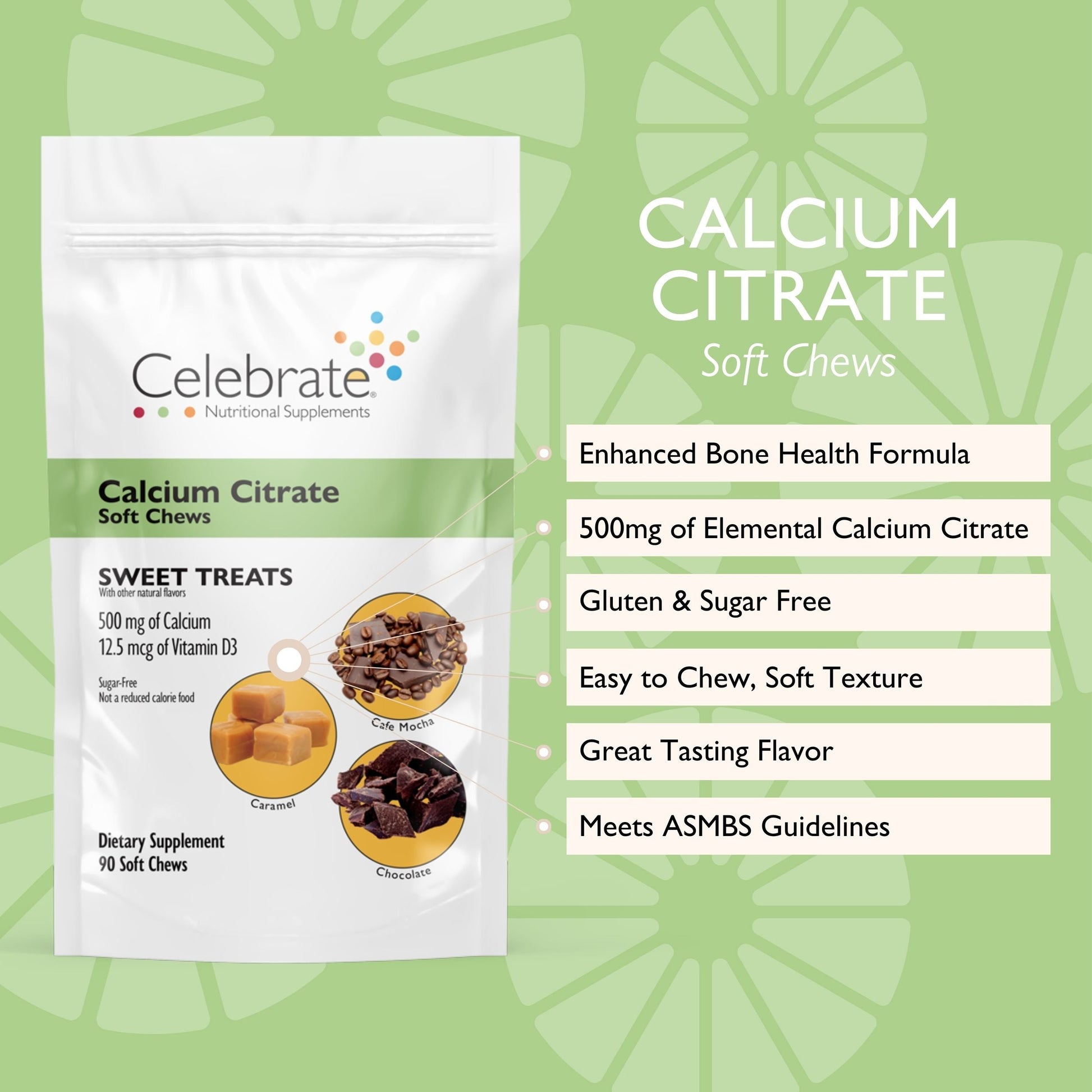 Sweet treats calcium citrate soft chew product information  